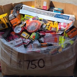 Mixed Power Tools & Hardware Bin — Assortment A