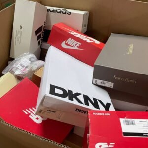 Wholesale assorted shoe pallet with boxed Nike New Balance adidas DKNY and Franco Sarto footwear