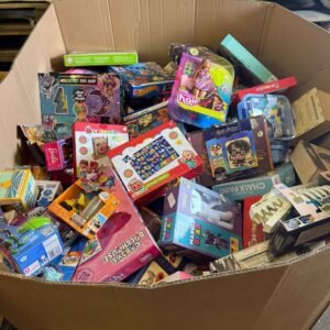 Brand-new mixed toys wholesale pallet with dolls puzzles games and boxed children toys